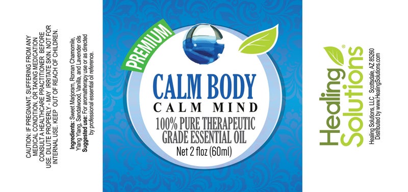 Healing Solutions Calm Blend Essential Oil - 2 Fluid Ounces - Image 3