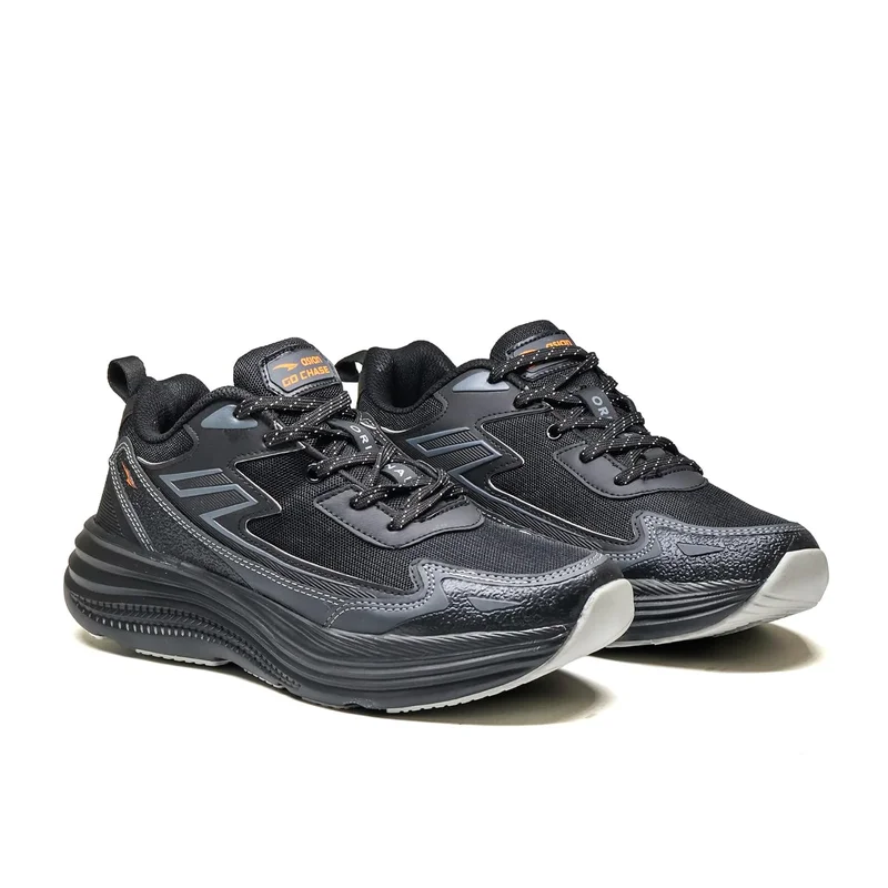 Asian Black Sports Shoes for Men and Boys