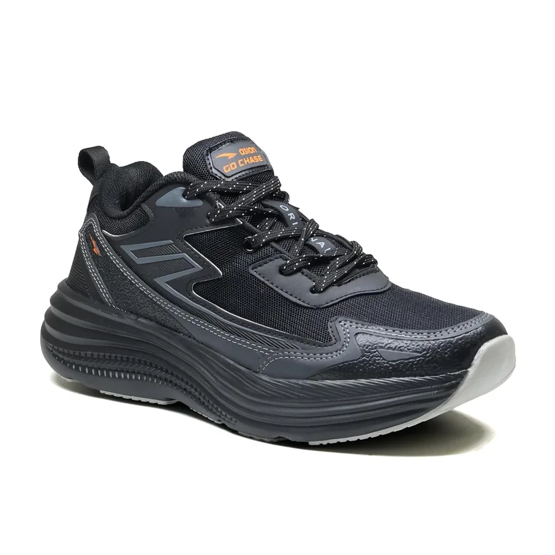 أسيان Black Sports Shoes for Men and Boys