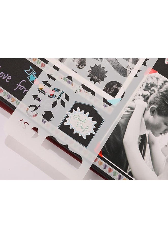 هومستر ألبوم الصور DIY مع الأدوات الزخرفية ، هدايا السجل الحرفية اليدوية للذكرى السنوية ، حفل الزفاف ، عيد الميلاد ، يوم الحب ، السفر ، التخرج مع 80 صفحة - Image 4