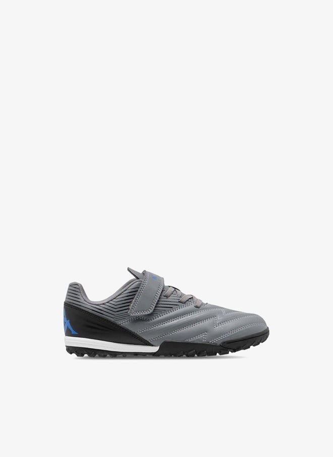 Kappa Boys' Panelled Football Shoes with Hook and Loop Closure - Image 3