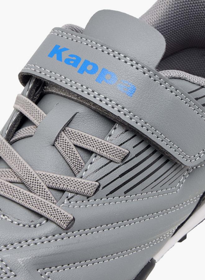 Kappa Boys' Panelled Football Shoes with Hook and Loop Closure - Image 4