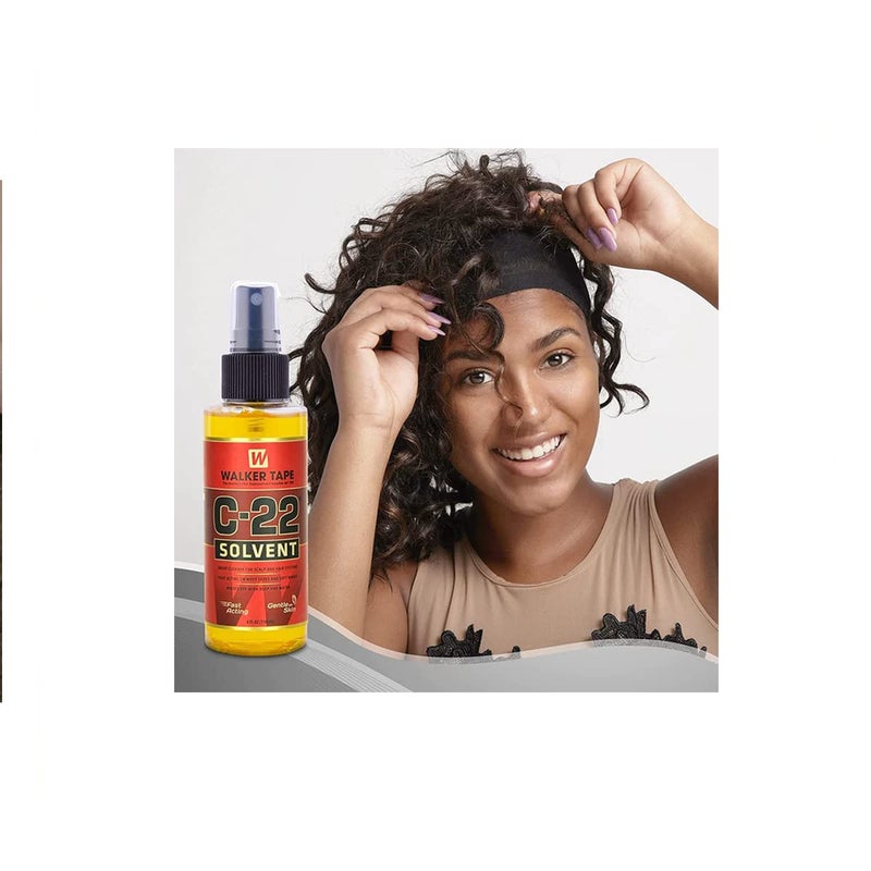 Walker Tape C-22 adhesive solvent by Walker Tape C22 Solvent 4 Oz Spray For Lace Wigs & Toupees - Image 3