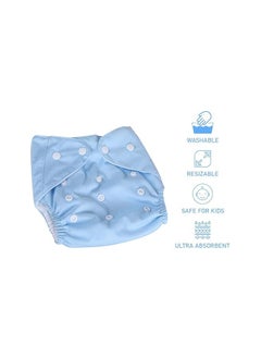 hanso Baby Adjustable Cotton Pocket Diapers and Reusable Baby Washable Cloth Diaper Nappies for Babies, Infants, Toddlers, Age 0 to 3 Years,(Blue) - pzsku/ZFA40446018622D582DD4Z/45/_/1726041779/ae3ec082-1dd5-42a8-b9c0-f4bbc44e6564