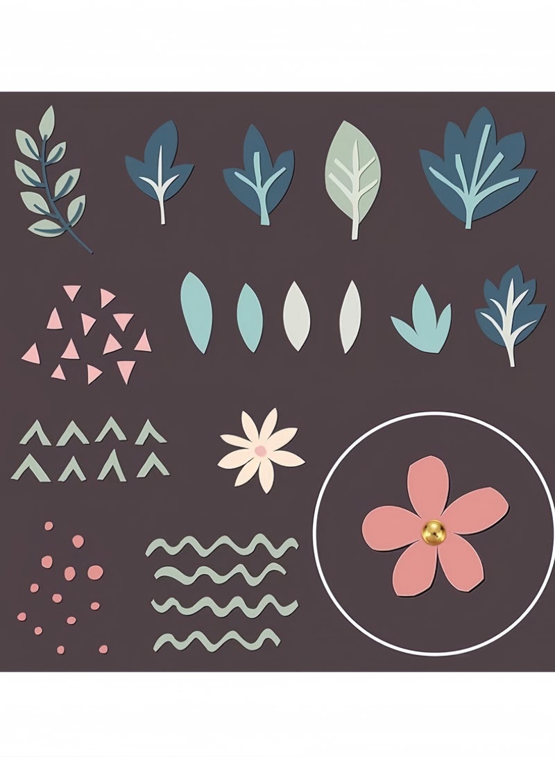 100 قطعة من مشابك الورق، دبابيس منفصلة مقاس 15*8 مم، مشابك فنية معدنية مستديرة، دبابيس زخرفية من النحاس، ذهبية - Image 5