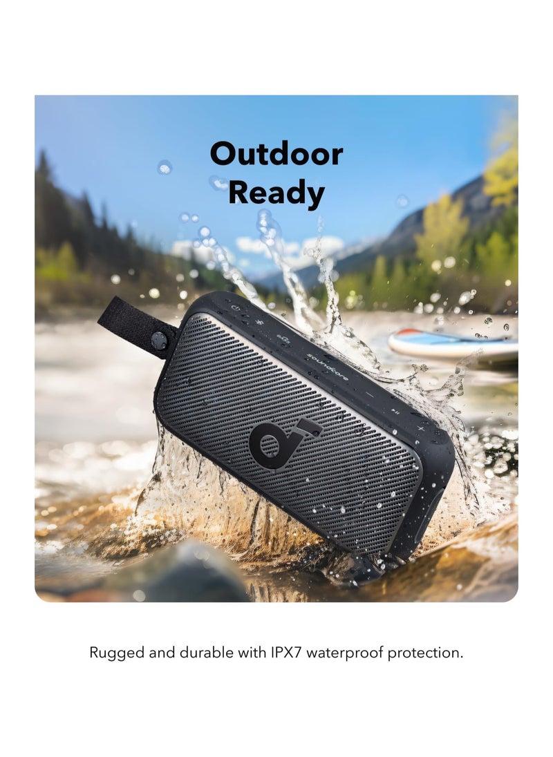 Soundcore - soundcore Motion 300 Wireless Hi-Res Bluetooth Speaker with BassUp, Portable Speaker with SmartTune Technology, 30W Stereo Sound, IPX7 Waterproof, Detachable Strap, for Backyard, Camping and Hiking - Image 1