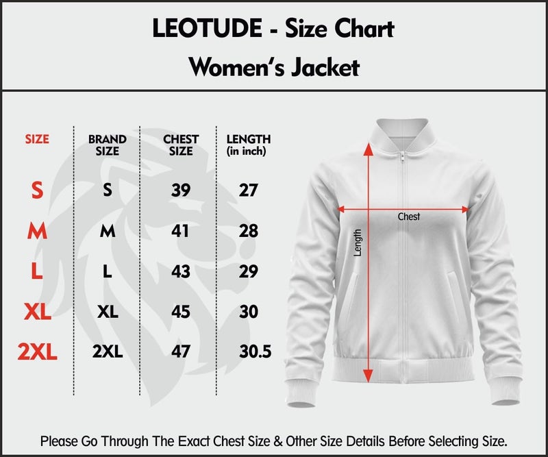 LEOTUDE Full Sleeve Loose Fit Bomber Loop Knitted Standard Length Jacket For Women (Grl_Jkt02_Mrun_P_Maroon_L) - Image 5