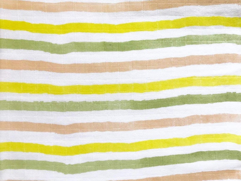 Masilo Organic Muslin Modern Newborn Baby Blanket - Yellow - Unisex - Toucan - Image 3