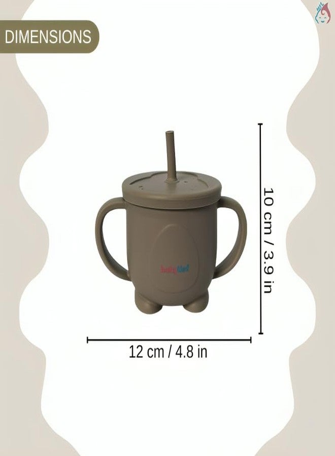 Babylief Silicone Snack Cup (Olive Green) - Image 4