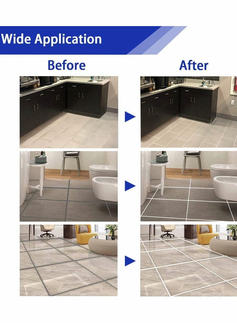 Y&D 10PCS Caulking Tool Kit, Sealant Remover Tool, Silicone Finishing Gun Nozzle, and Smoother for Bathroom Kitchen Room Floor Corner - Image 4