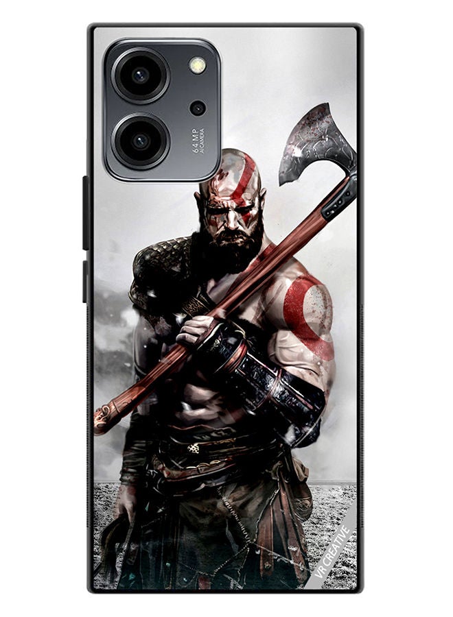 VR CREATIVE Protective Case Cover For Honor 80 SE God Of War Movie Design Multicolour - Image 1