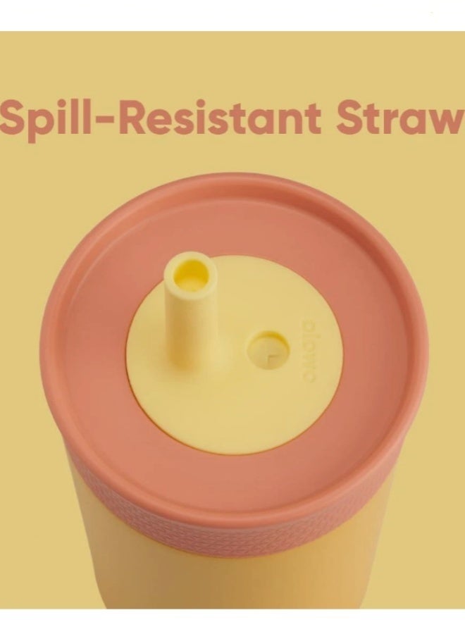 Owala Kids Insulation Stainless Steel Tumbler with Spill Resistant Flexible Stra - Image 2