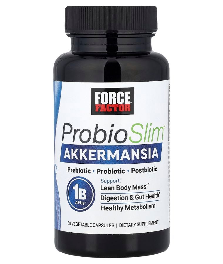 Force Factor ProbioSlim® Akkermansia 60 Vegetable Capsules