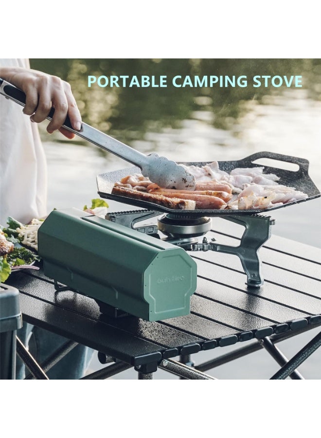 ORIONMAX Foldable Portable Butane Camping Stove 2600W, Electronic Ignition Gas Stove with Storage Bag, Fast 3-5 Min Boil, Compact Cassette Stove for Camping, Hiking, Picnic, Backpacking, RV & Emergency Use - Image 5