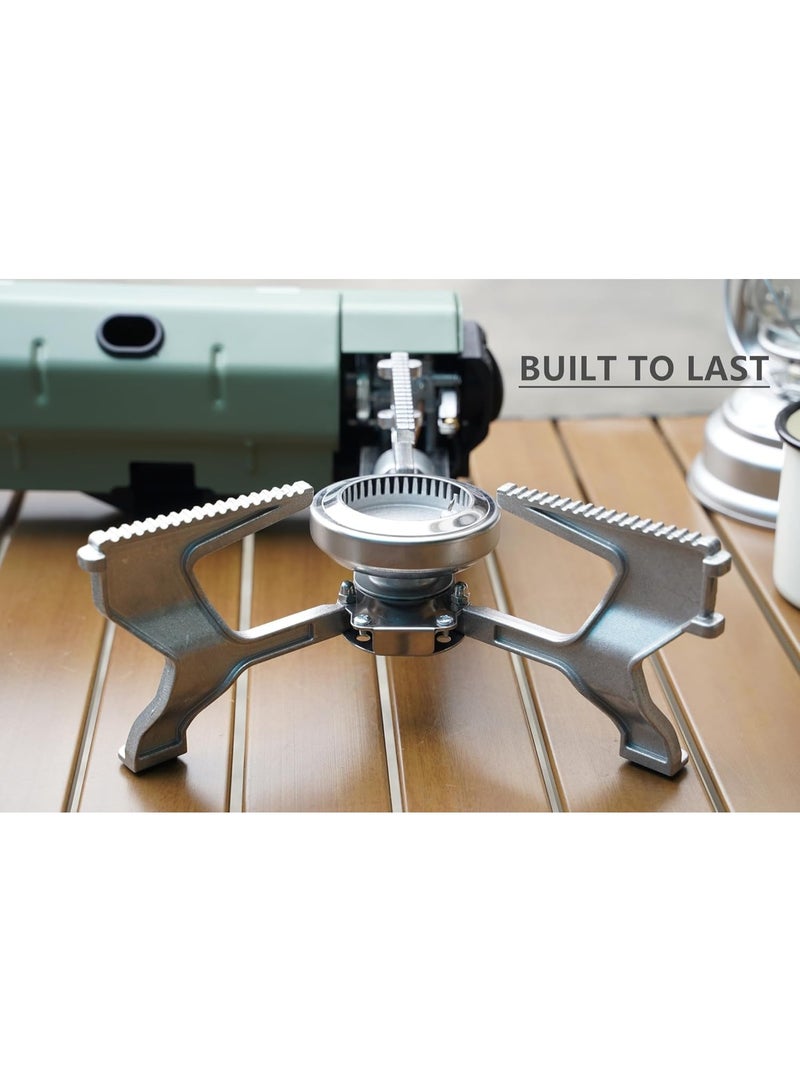 ORIONMAX Foldable Portable Butane Camping Stove 2600W, Electronic Ignition Gas Stove with Storage Bag, Fast 3-5 Min Boil, Compact Cassette Stove for Camping, Hiking, Picnic, Backpacking, RV & Emergency Use - Image 2
