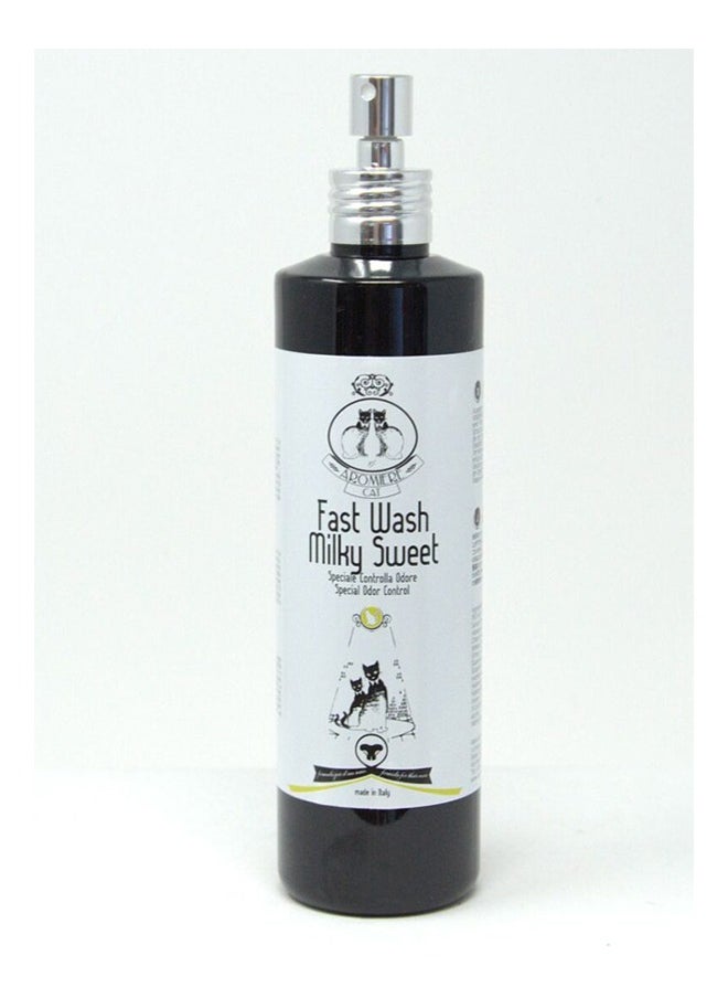 Aromiere Cat Fast Wash Milky Sweet  (Dry Shampoo Waterless) 250 ml (8.45 oz)  size  Made in Italy  - Image 1