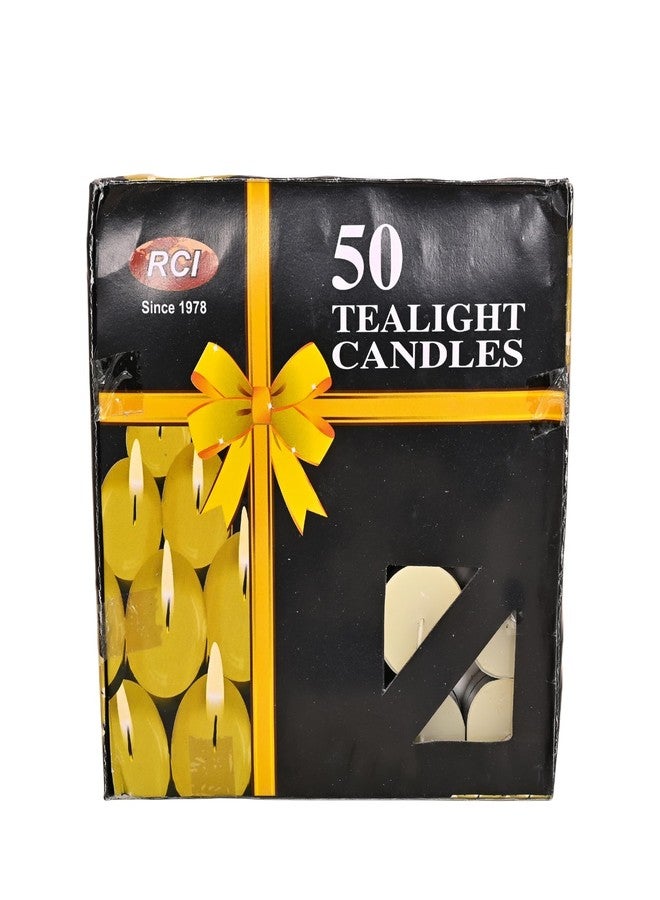 Poorak Religious Assorted Rakhi Set – Includes 1 Rakhi, 1 Tealight (50 Candle Set) Roli Chawal & Greeting Card - Image 2