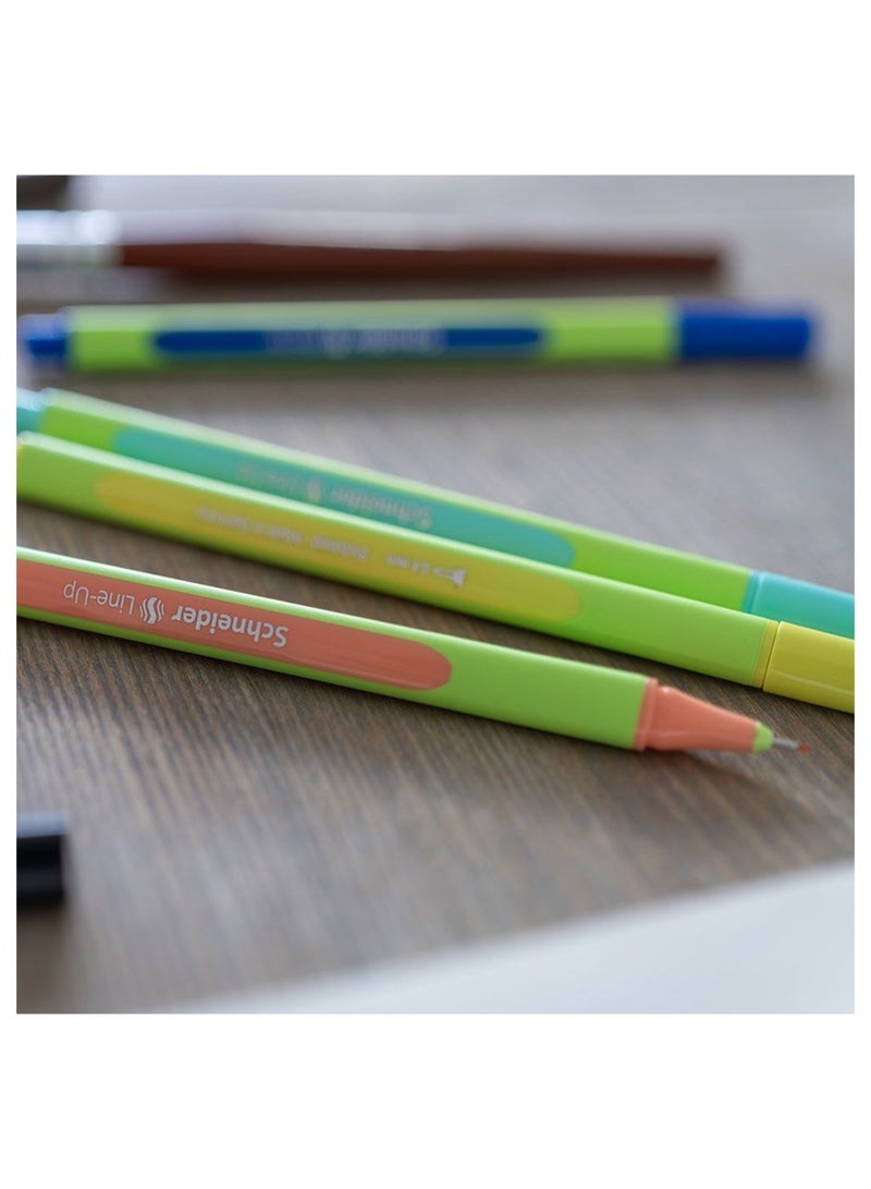Schneider مجموعة 8 قطع من أقلام التحديد الرفيعة 0.4 مم بألوان باستيل - Image 5