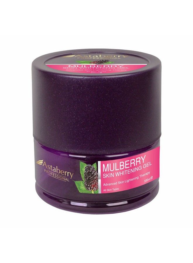 Astaberry Professional Mulberry Skin Whitening Gel 500Ml Advanced Skin Lightening Therapy; Decreases Melanin Pigmentation; Removes Blackheads & Blemishes - Image 2