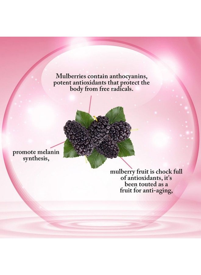 Astaberry Professional Mulberry Skin Whitening Gel 500Ml Advanced Skin Lightening Therapy; Decreases Melanin Pigmentation; Removes Blackheads & Blemishes - Image 5