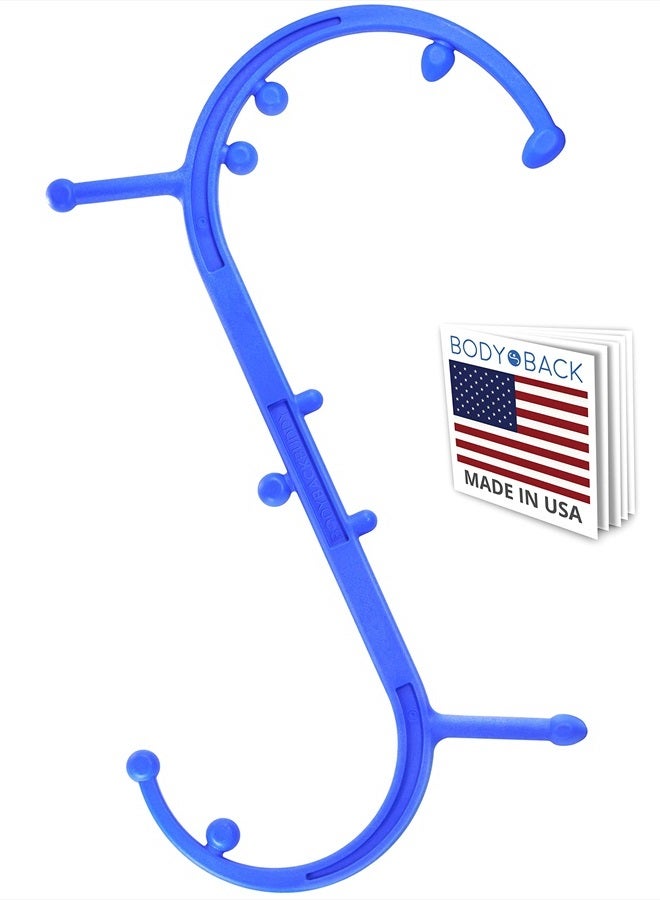 Body Back Buddy Classic USA Made Handheld Full Body Massage Cane Pressure & Trigger Point Massage Tool for Deep Tissue Pain Relief - Dual Massage Hooks for Back, Shoulder, Neck. Manual Back Massager - Image 1