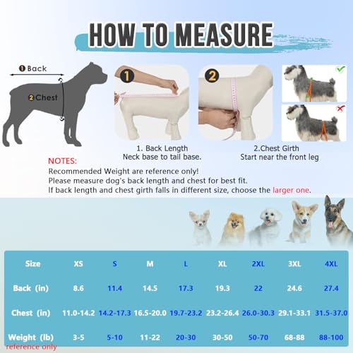 Lukovee Recovery Suit for Dogs, Zipper On Recovery Suit for Female Male Dog, Onesie Abdominal Wounds Cone E-Collar Alternative Prevent Licking Spay Recovery Suit (Small, Purple Tie-dye) - Image 2