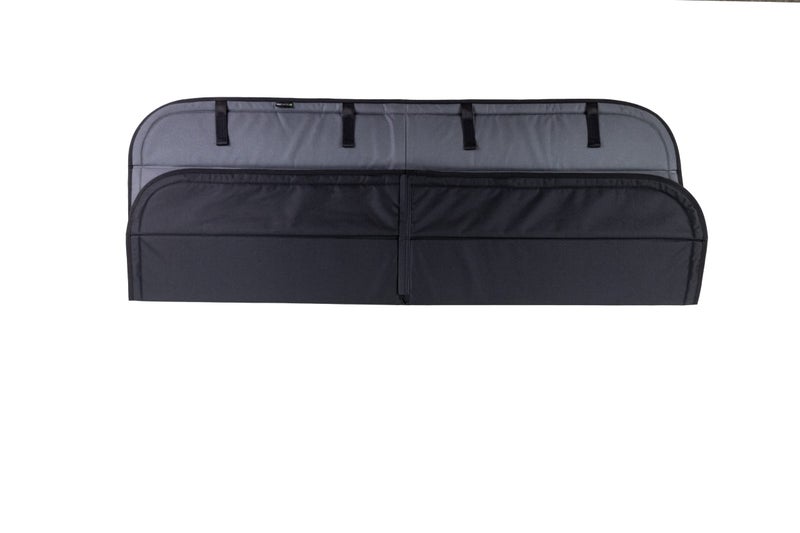 VanEssential Insulated Blackout Crew Window Cover Designed for Ford Transit Van Year 2015 to Current with NO Plastic Trim - Charcoal Gray - Image 2