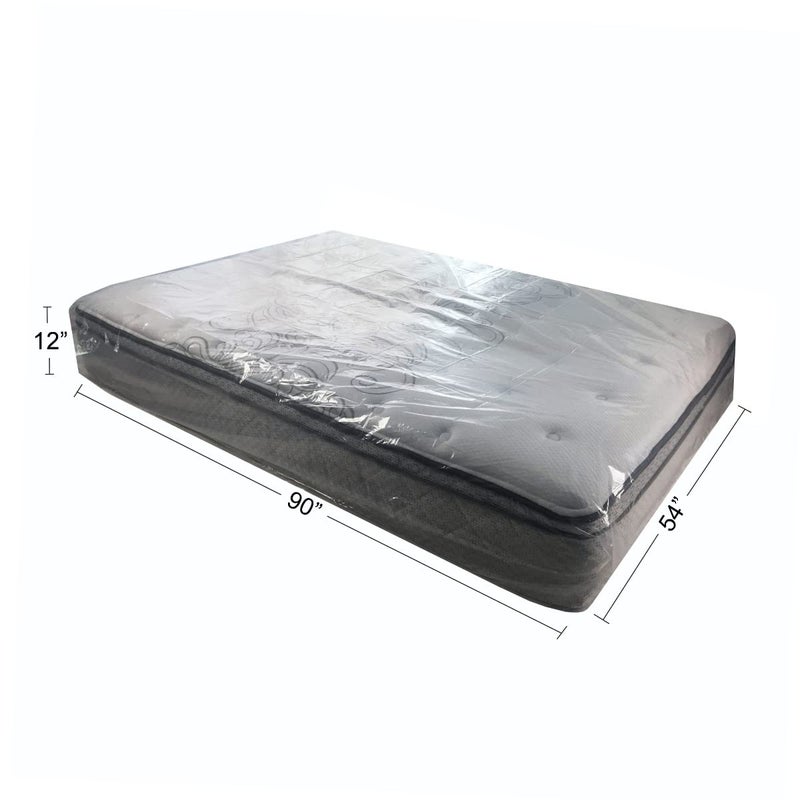 Uboxes Moving Supplies (1 Pack) Full Size Mattress Bag 54" x 12" x 90" mattress covers - Image 2