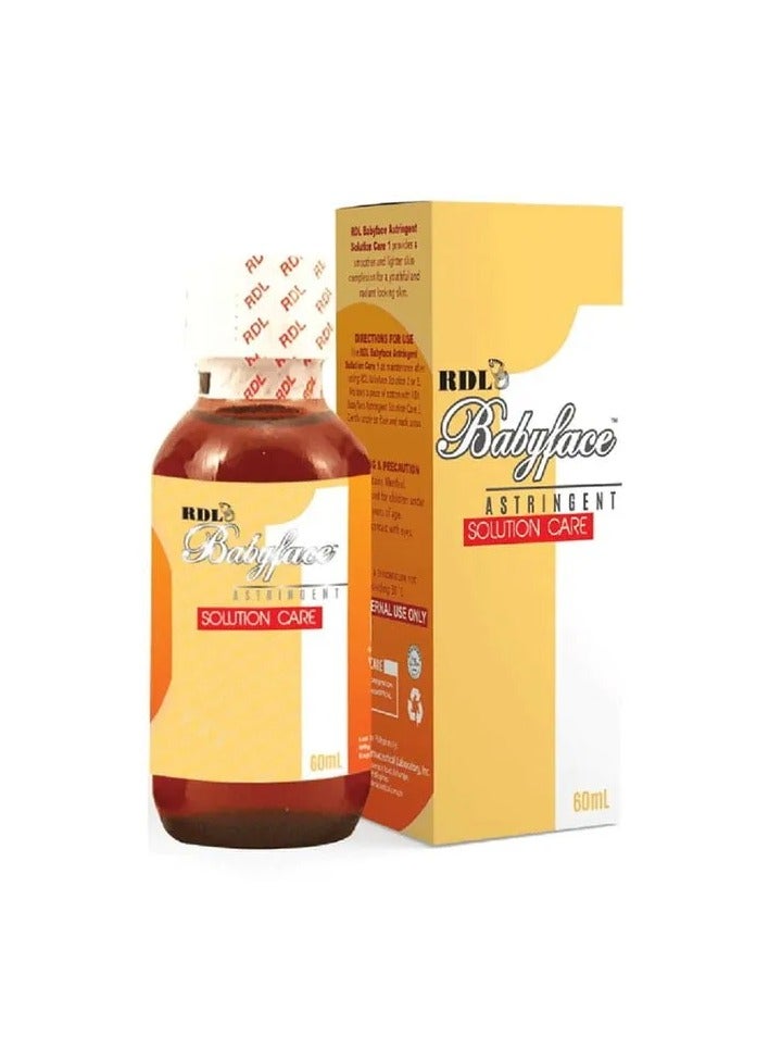 Babyface Astringent Solution Care with Melawhite 60ml - Image 2