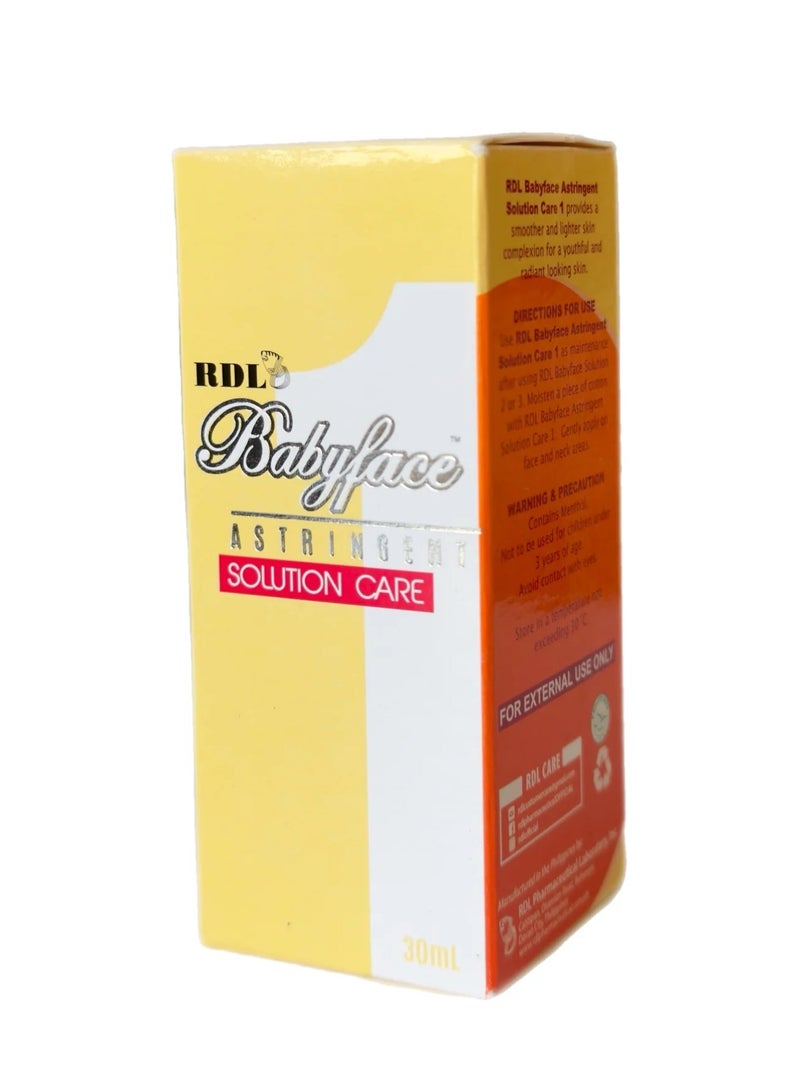 Babyface Astringent Solution Care with Melawhite 60ml - Image 3