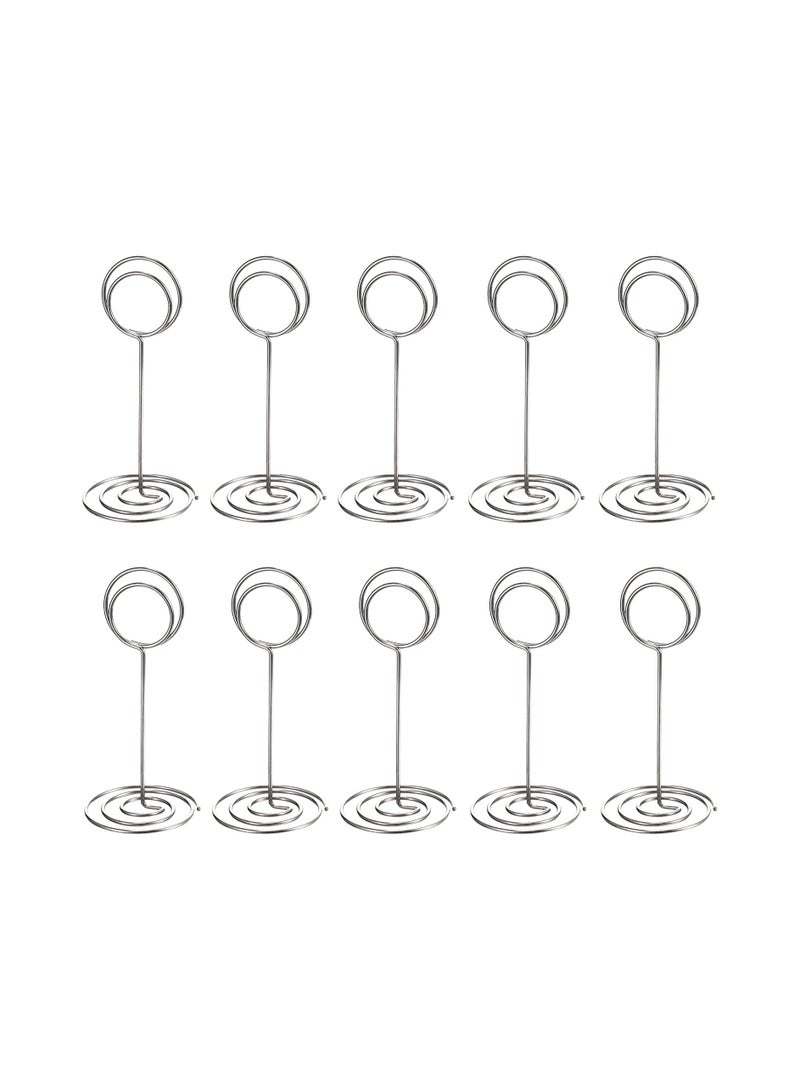 SYOSI 20 Pcs Table Number Holders Place Card Holder Photo Picture Holder for Wedding Birthday Party  - Image 2