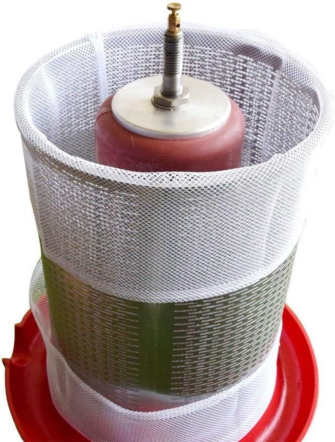REUSABLE MESH BAGS 2 PACK WASHABLE FILTER BAG FOR FRUIT WINE JUICE INTENDED FOR 53 GALLON APPLE WINE PRESS