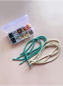 741 pcs DIY Beads Bracelet Kit Jewelry Making Accessories with 339 pcs Letter/Smile/Star Beads 402 pcs  6mm Turquoise Stones - pzsku/ZFA41E4A14E9CB6E77840Z/45/_/1698723405/3c5b152e-74fd-470e-9ff3-9d9355bf1655