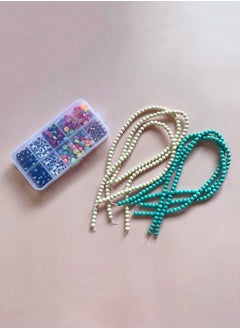 741 pcs DIY Beads Bracelet Kit Jewelry Making Accessories with 339 pcs Letter/Smile/Star Beads 402 pcs  6mm Turquoise Stones - pzsku/ZFA41E4A14E9CB6E77840Z/45/_/1698723406/1cf0fdfe-1a43-44fd-b4fd-4894c9d1d26d