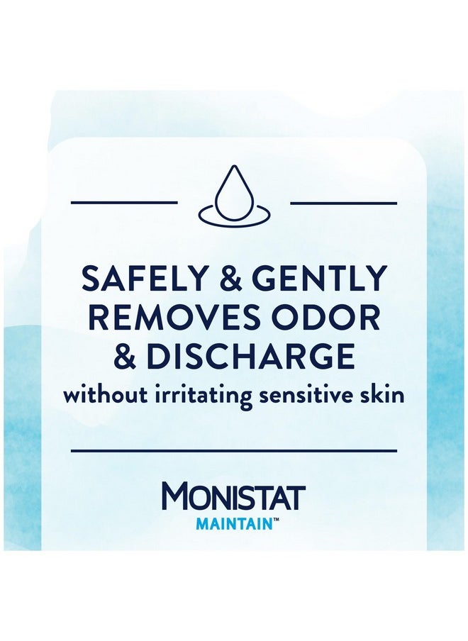 Monistat Monistat Maintain Feminine Wipes with Boric Acid for Feminine Care, Fragrance Free, 12 Ct, 3 Pk  - Image 2