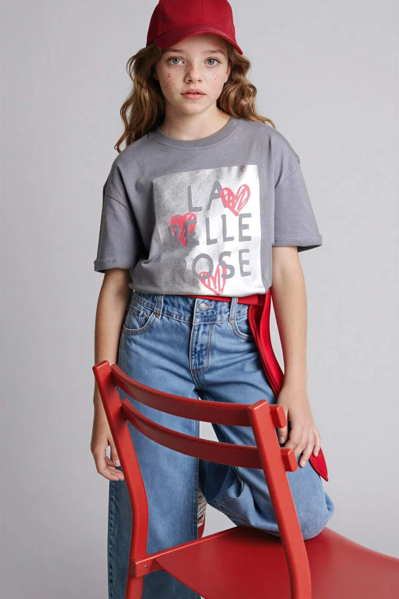 DeFacto Girl Printed T-Shirt