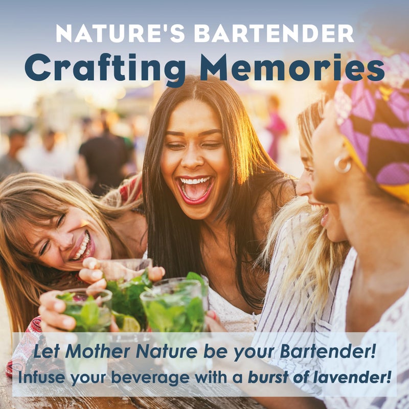 شراب بسيط من اللافندر العضوي من بلويستيم، 8 أونصات، مزيج كوكتيل وغير كحولية للمشروبات - Image 5