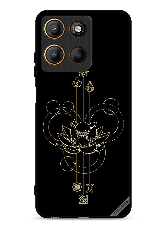 Covernex Motorola Moto G15 Protective Case Cover Modern Flower Art