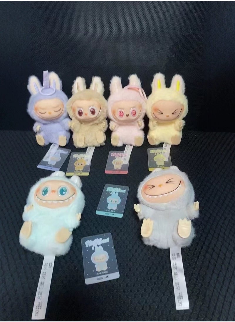 POP MART labubu Doll, Labubu Cuddly Toy, Labubu Monster Keychain, Labubu Plush Pendant, Labubu Doll, Labubu Plush Doll, Gifts for Boys and Girls  - Image 3