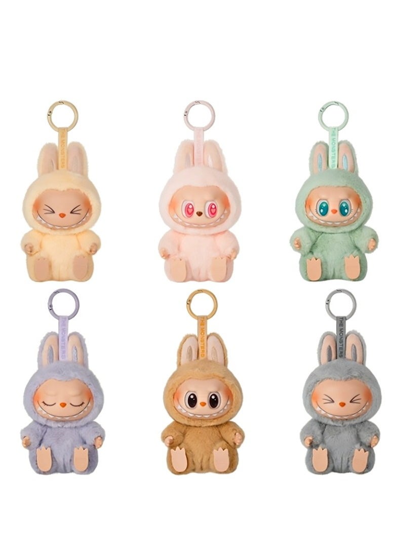 POP MART labubu Doll, Labubu Cuddly Toy, Labubu Monster Keychain, Labubu Plush Pendant, Labubu Doll, Labubu Plush Doll, Gifts for Boys and Girls  - Image 2