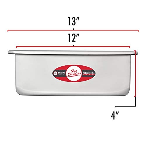 Fat Daddio's Anodized Aluminum Square Cake Pan, 12 x 4 Inch - Image 3