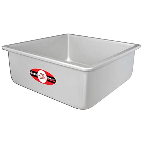 Fat Daddio's Anodized Aluminum Square Cake Pan, 12 x 4 Inch - Image 1