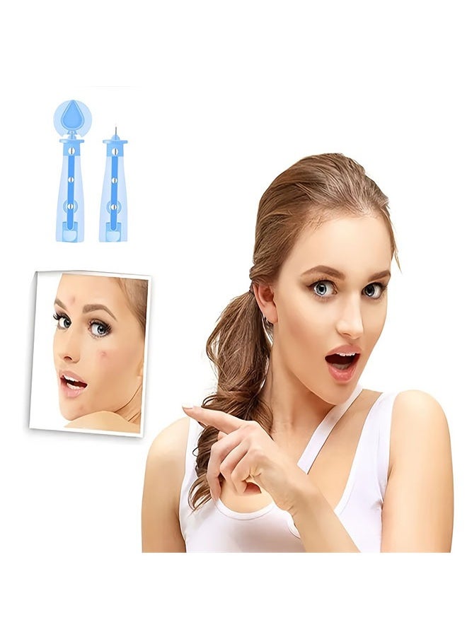 Generic - 50-Piece Disposable Blackhead and Blemish Remover Tools for Acne, Whitehead, Comedone Removal,Pimple Popper Set for Salon and Home Use - Image 1
