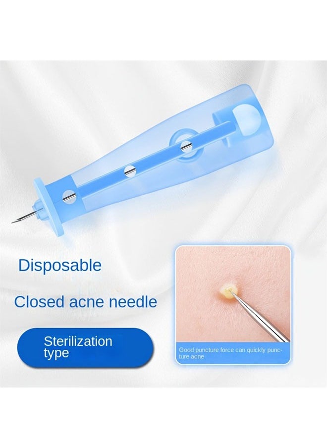 Generic - 50-Piece Disposable Blackhead and Blemish Remover Tools for Acne, Whitehead, Comedone Removal,Pimple Popper Set for Salon and Home Use - Image 1