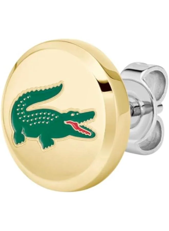 LACOSTE ARTHOR Collection Stud Earrings Enamel Lacoste Crocodile