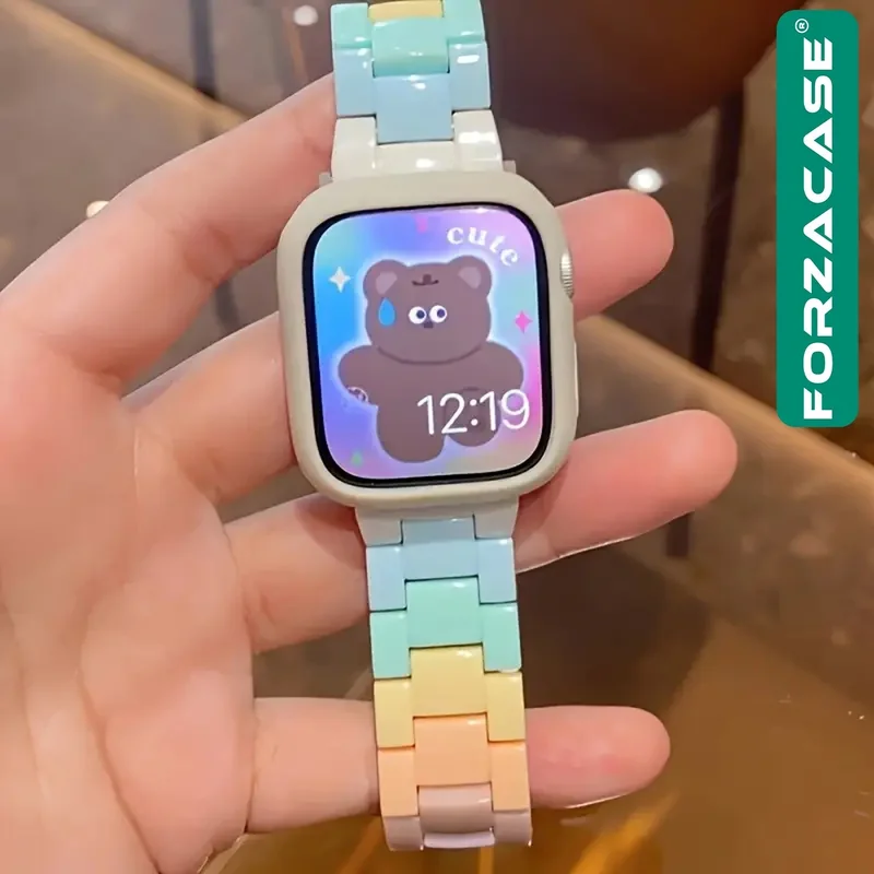 Forzacase Colorful Link Strap for Apple Watch 8 41MM - FC688