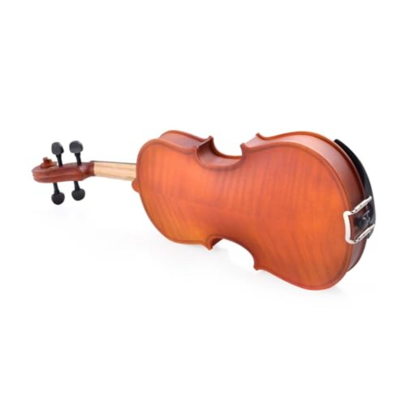 Violin Set Full Size for Beginner Student Fiddle Starter Kit for Adults with Brazilwood Bow, Violin Sticker, Bridge, Rosin and Lightweight Case Solid Wood 4/4-Matte - Image 4
