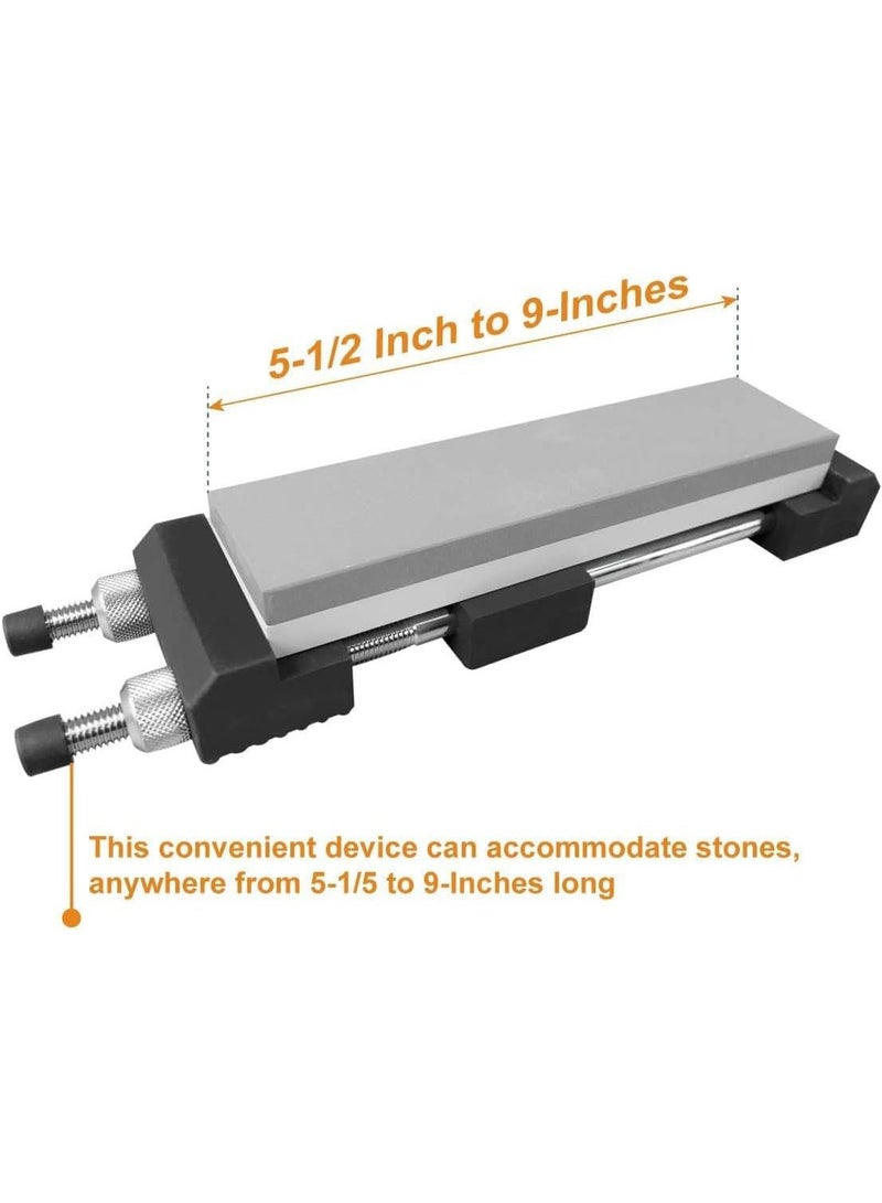 jaexest Sharpening Stone Holder 5-1/2-Inch to 9-Inch（Black） - Image 2