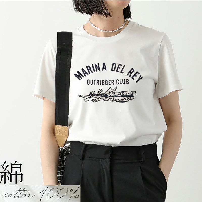 2023 Japanese Style Cotton Women'S Black And White Printed Short-Sleeved T-Shirt Women'S Loose All-Match Korean Style Half-Sleeved Base T-Shirt Outer Wear Top - Image 2