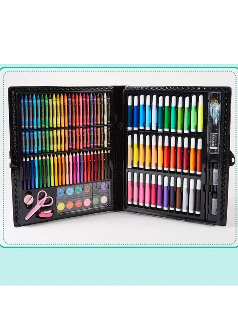 Art Set 150-Piece Variety Drawing Painting Crayons Color Pencils Markers Great Gift for Children - Image 2